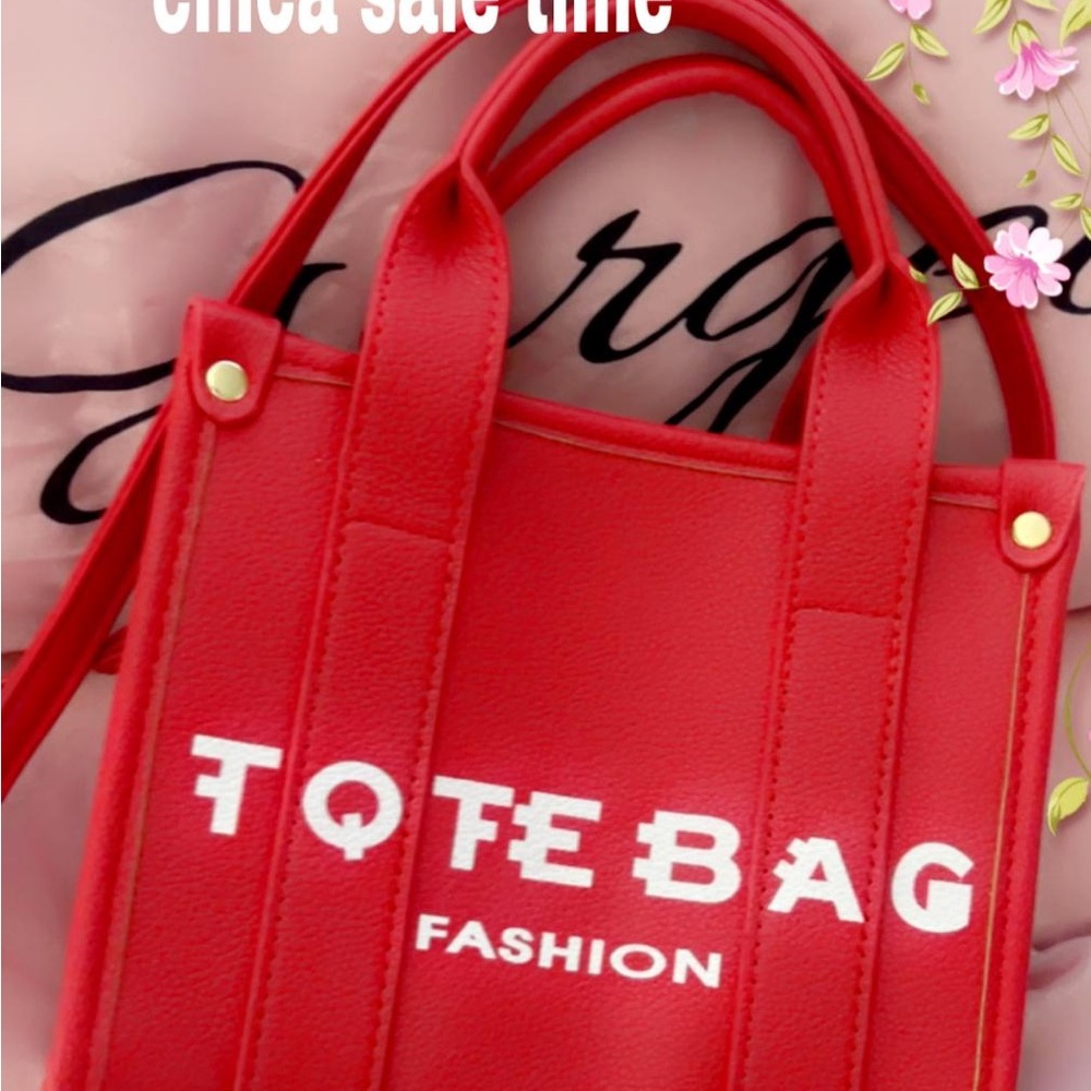 Red Tote Bag